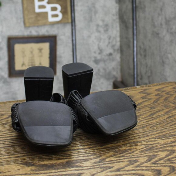 NWT a new day Womens Jessa Mule Heels 87931551 Black 9.5M - Picture 9 of 10